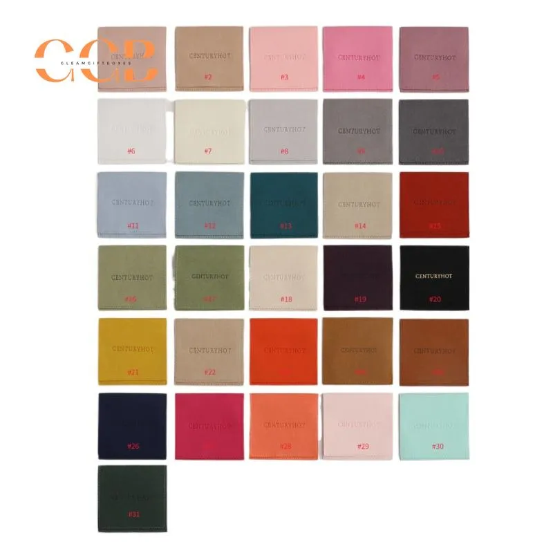 10pcs Pink Microfiber Jewelry Pouches