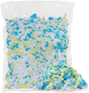 4.5lbs Shredded Memory Foam Filling for Bean Bag Filler, Premium Soft Filling,Without Added Gel Particles,Very Suitable for Filling Bean Bags and Pillows