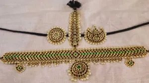 5 Stone V Headset | Original Temple Jewelry