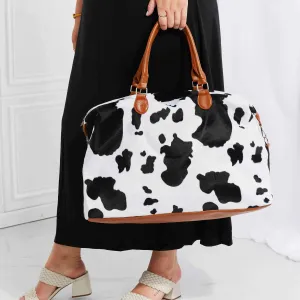 Adaptable | Animal Print Plush Weekender Bag