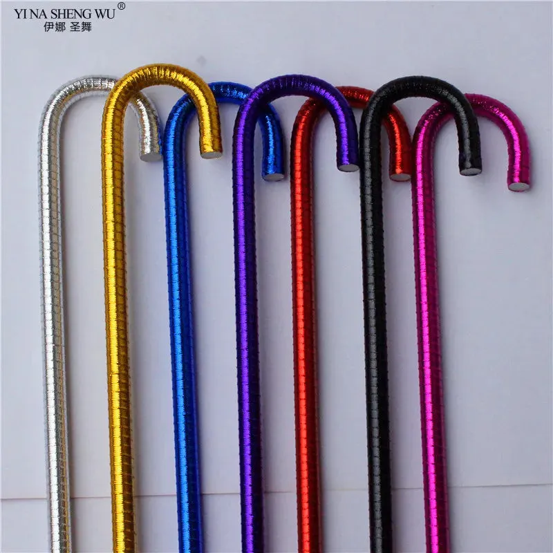 Adult Dance Performance Jazz Walking Sticks Props 60-95cm Belly Dance Cane Set 10-Pack