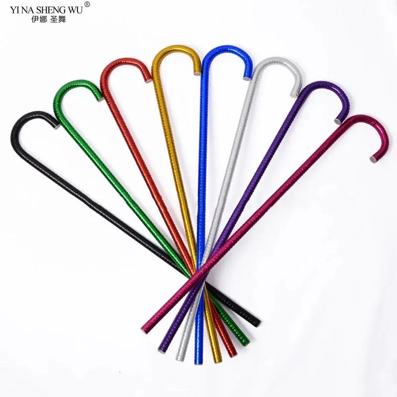 Adult Dance Performance Jazz Walking Sticks Props 60-95cm Belly Dance Cane Set 10-Pack