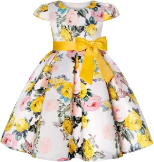 AIMJCHLD 6M-9T Toddler Girls Easter Christmas Wedding Pageant Party Formal Dresses