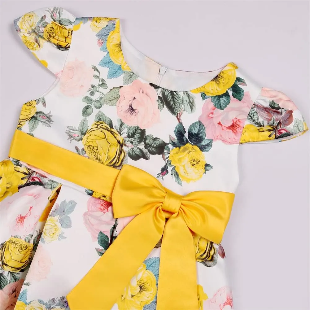AIMJCHLD 6M-9T Toddler Girls Easter Christmas Wedding Pageant Party Formal Dresses