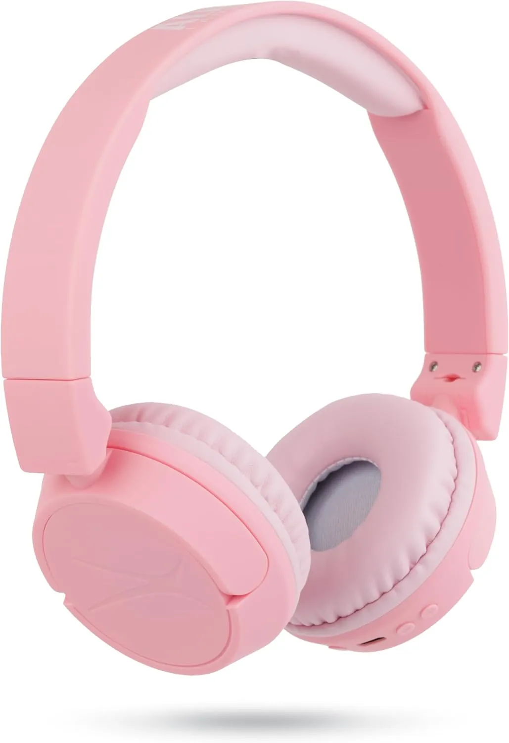 Altec Lansing - Kid Safe 2-in-1 Bluetooth Headphones, Safe Volume Limiting, Foldable Design, Enjoy Audio and Protect Your Child's Hearing (Pink)