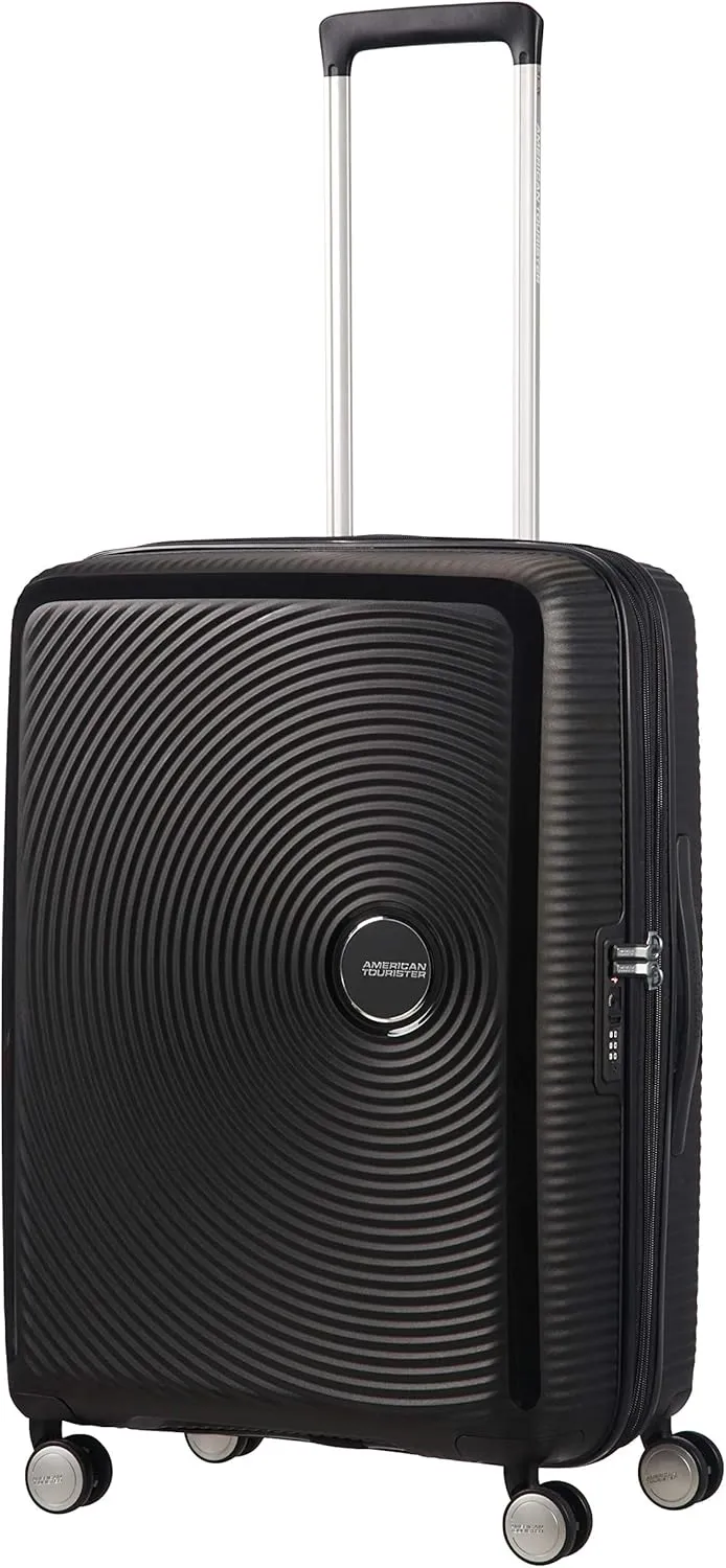 American Tourister M 81 L, Black (Bass Black), Medium (67 cm-81 Litre)