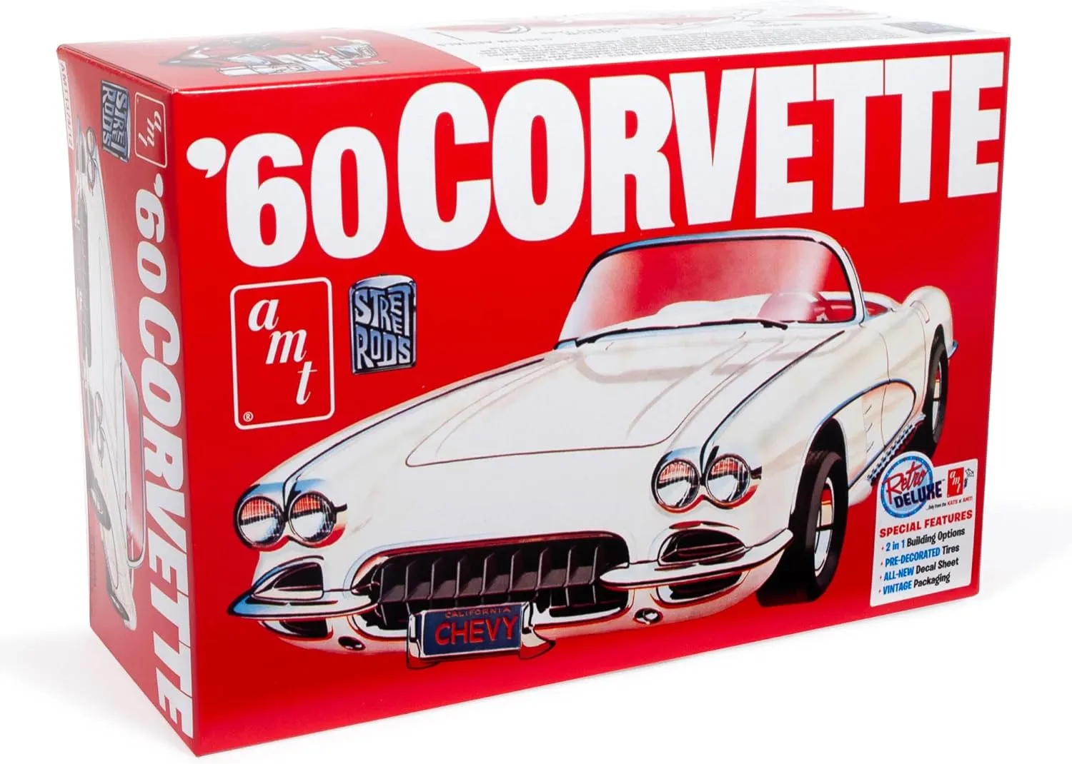 AMT 1960 Chevrolet Corvette 1:25 Scale Model Kit