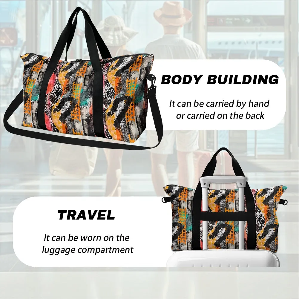 Animal prints with abstract elements Lightweight luggage