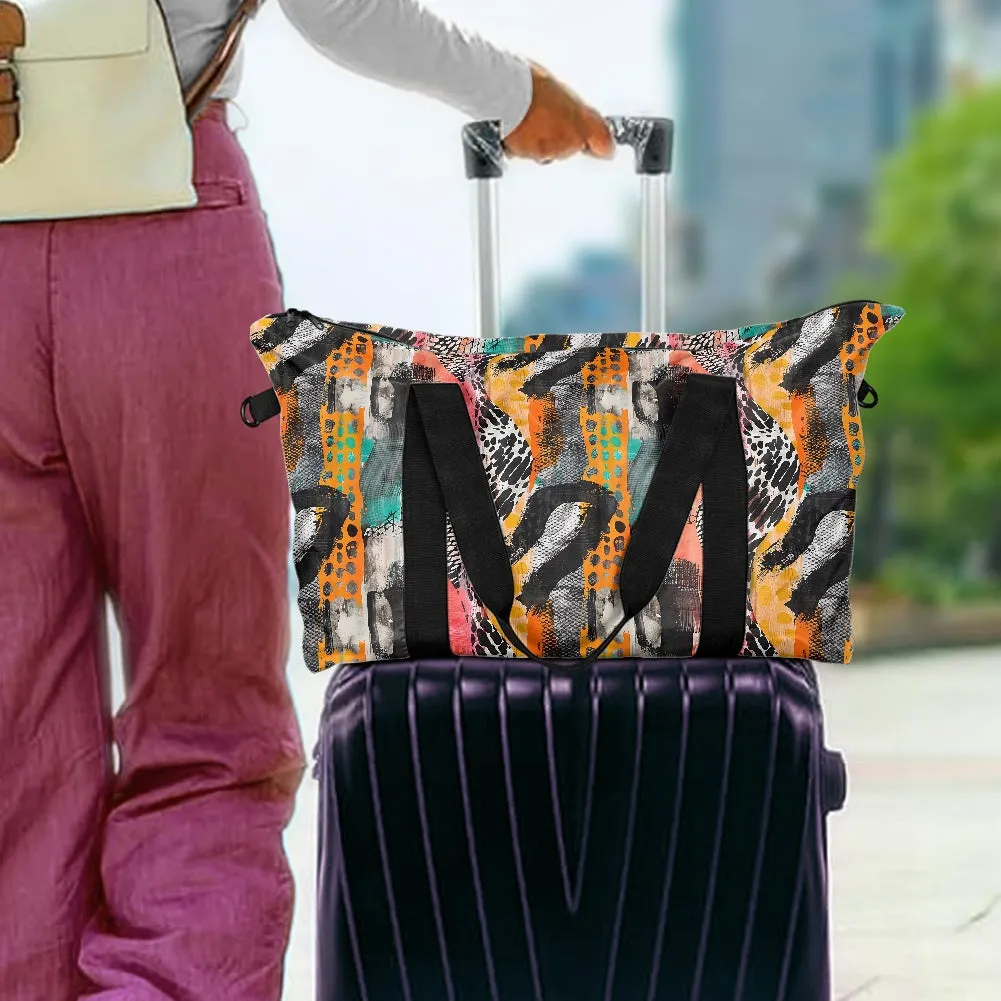 Animal prints with abstract elements Lightweight luggage