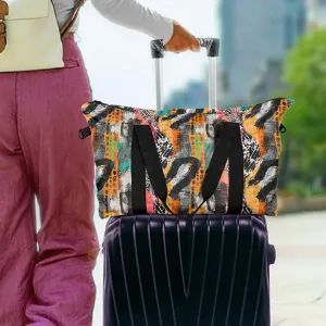 Animal prints with abstract elements Lightweight luggage