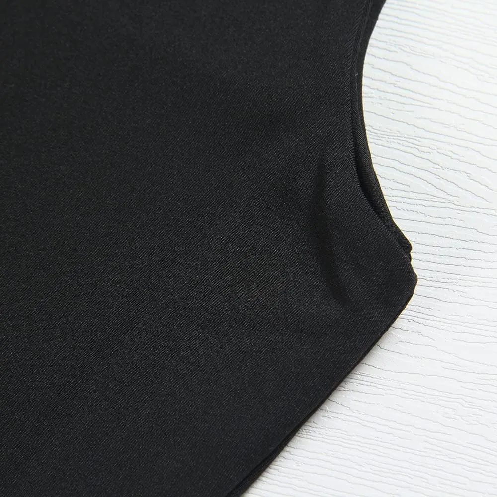 Artfish Women's Sleeveless Strappy Tank Square Neck Double Layer Workout Fitness Casual Basic Crop Tops