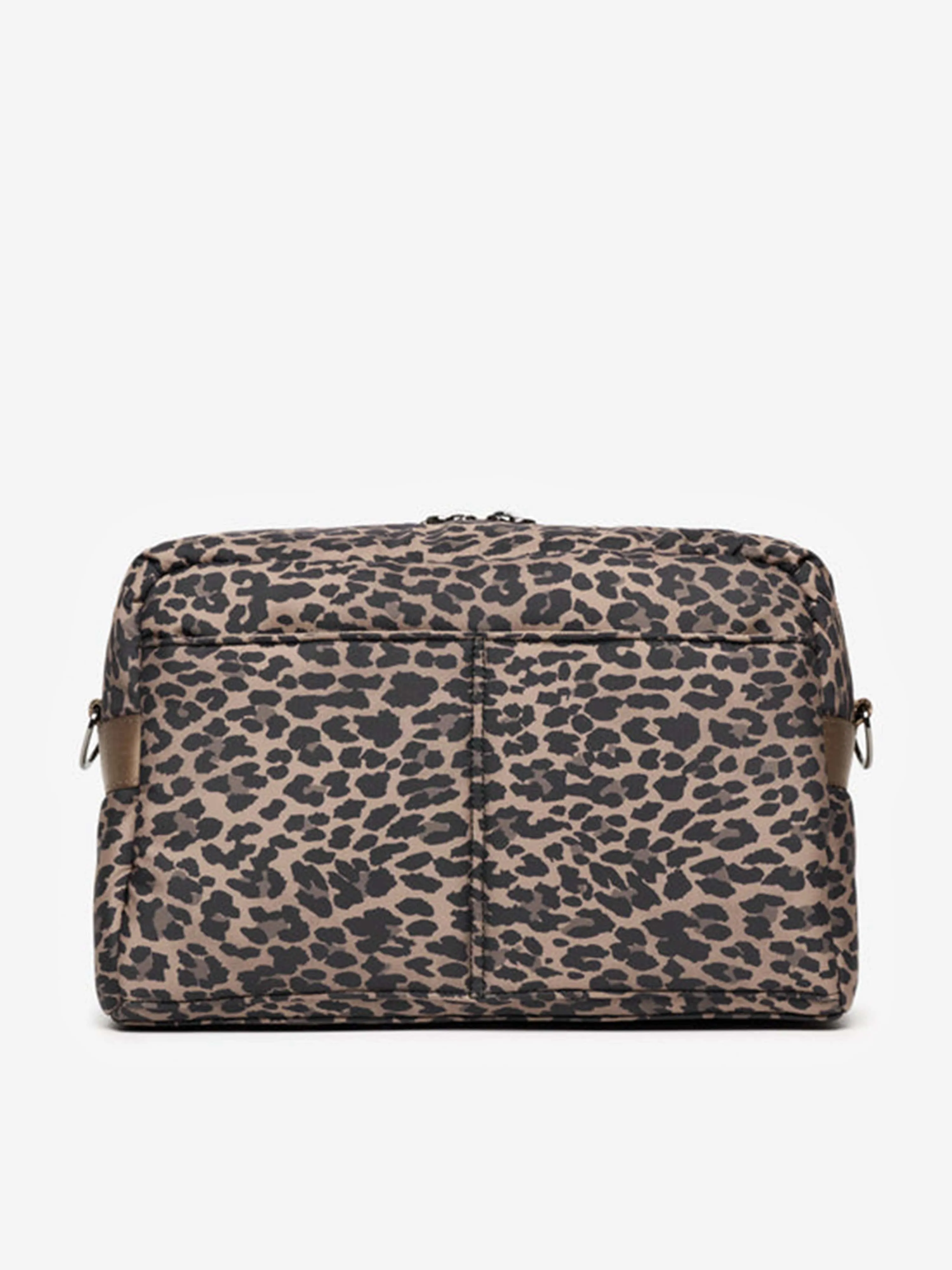 Baby Axel Leopard Changing Bag in Brown (32cm)