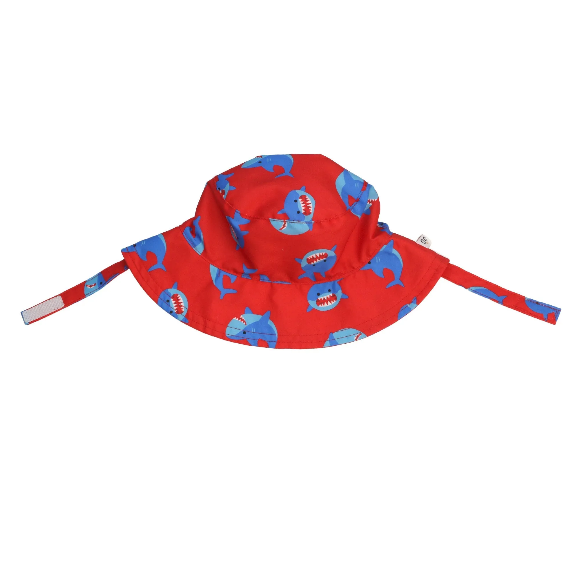 Baby/toddler Printed Bucket Sun Hat - Sherman The Shark **pre-order (orders Will Ship In Full Early March '25)**