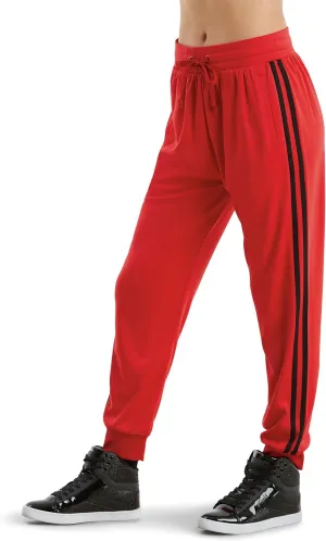Balera Track Pants with Side Stripes for Girls & Women Perfect for Dance