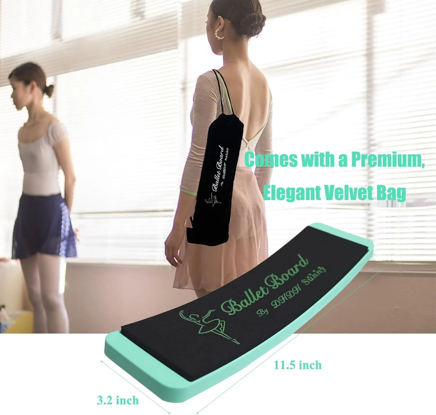 Ballet Turning Board for Dancers Balance Portable Training Equipment for Dance Spin Boards for Better Pirouette Figure Skating Technique Releve Ice Skaters Gymnasts and Cheerleaders