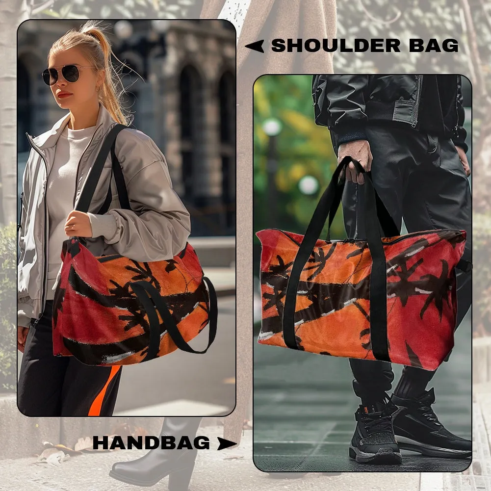 Bamboo at Sunset Lightweight luggage