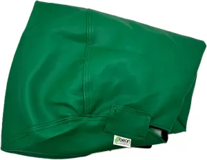 Bean Products Vinyl Marine Boat Bean Bag Chair Cover - Retro Style Weatherproof Lazy Sofa Cover for Adults - Washable Bean Bag Cover Without Fill - Comfortable Large Bean Bag, 36x36x40 - Green