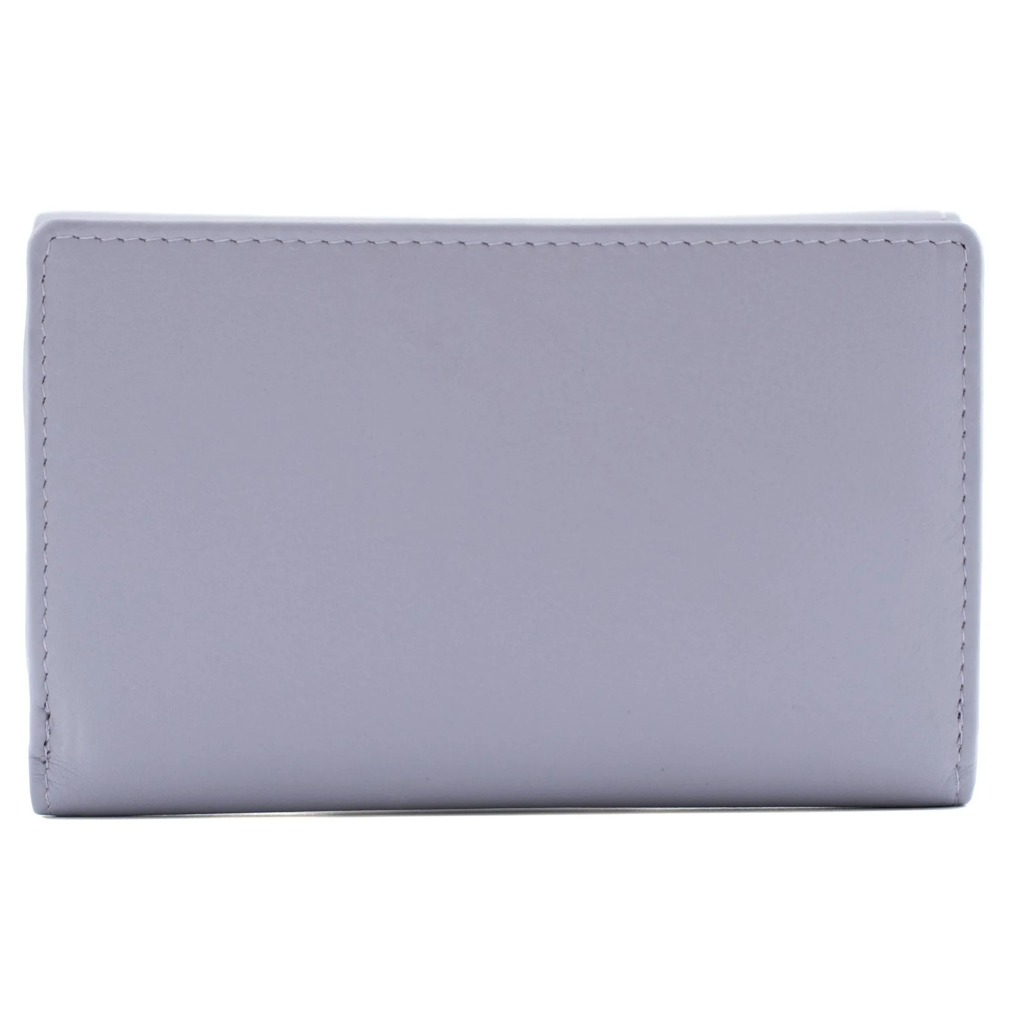 Bella With Flowers Tri-Fold Purse | Lilac