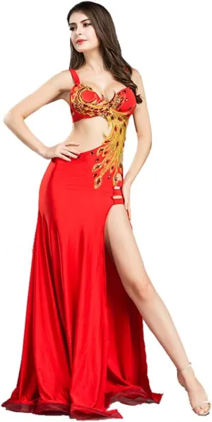 Belly Dance Dress Belly Dance Costume Dancer Costumes for Women Phoenix Dancing Dresses Carnival Outfit