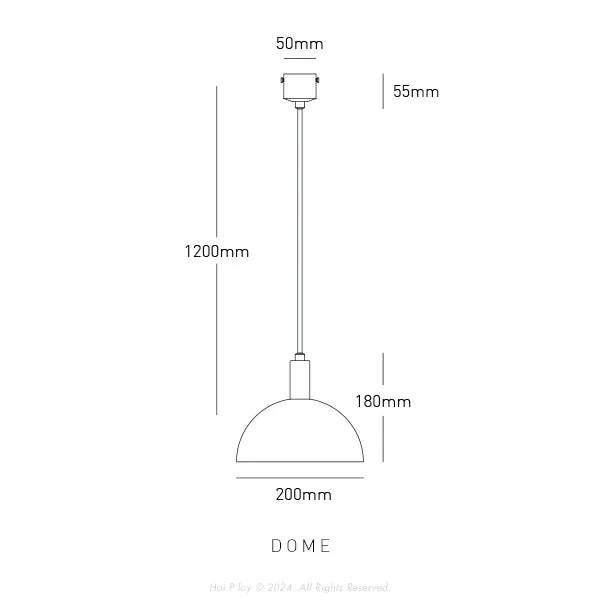 Black Menagerie Pendant Light