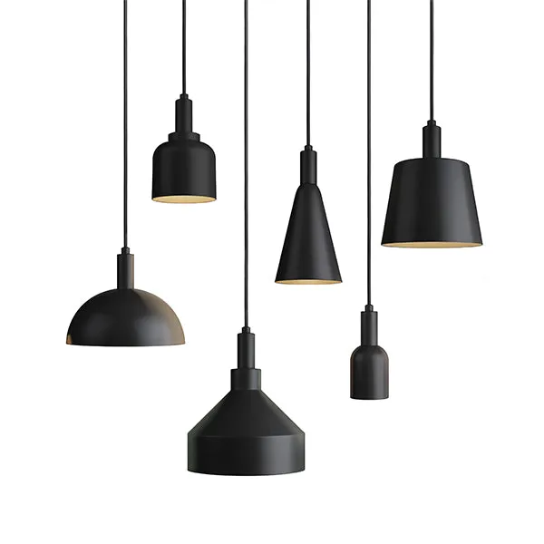 Black Menagerie Pendant Light