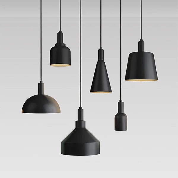 Black Menagerie Pendant Light