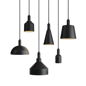 Black Menagerie Pendant Light