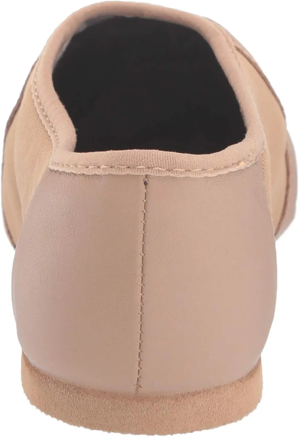 Bloch Girl's Neo-Flex Slip-On Leather Jazz Shoes Dance Shoes, Neoprene Slip-On Split Sole with EVA Forefoot and Heel Pads