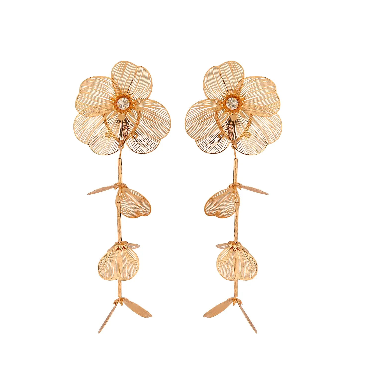 Blume Golden Vine Whisper Floral Pendant Set