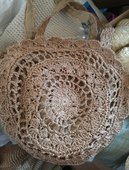 Bohemian Straw Bags