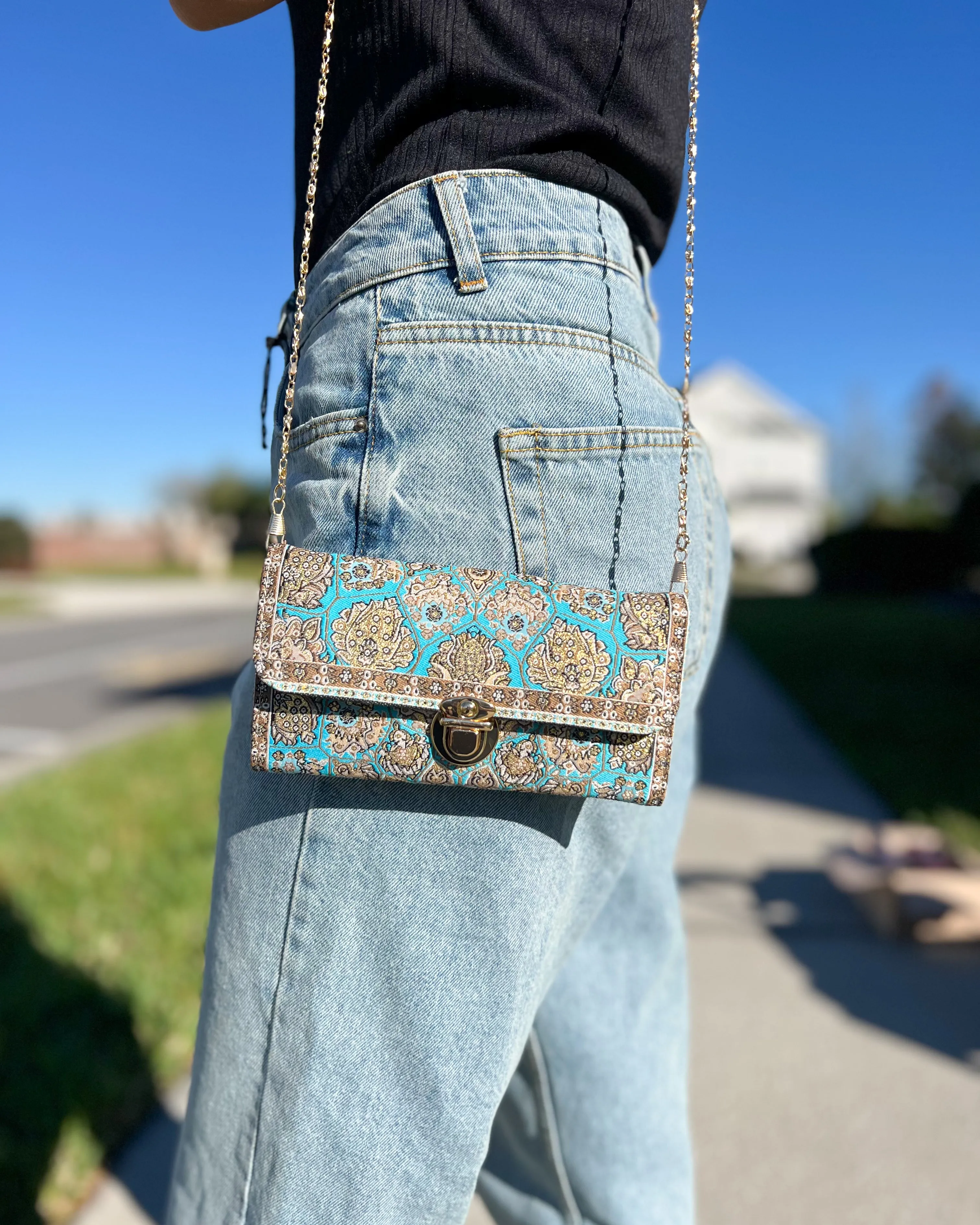 Boho Shoulder Bag, Small Crossbody Bag, Handmade Bag for Women