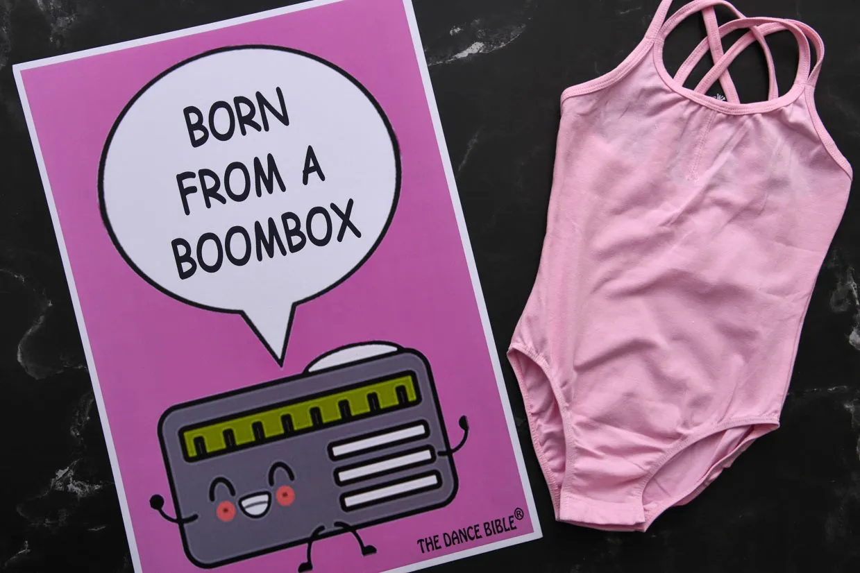 Born From a Boombox Poster