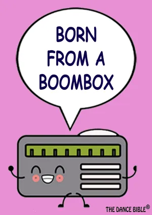 Born From a Boombox Poster