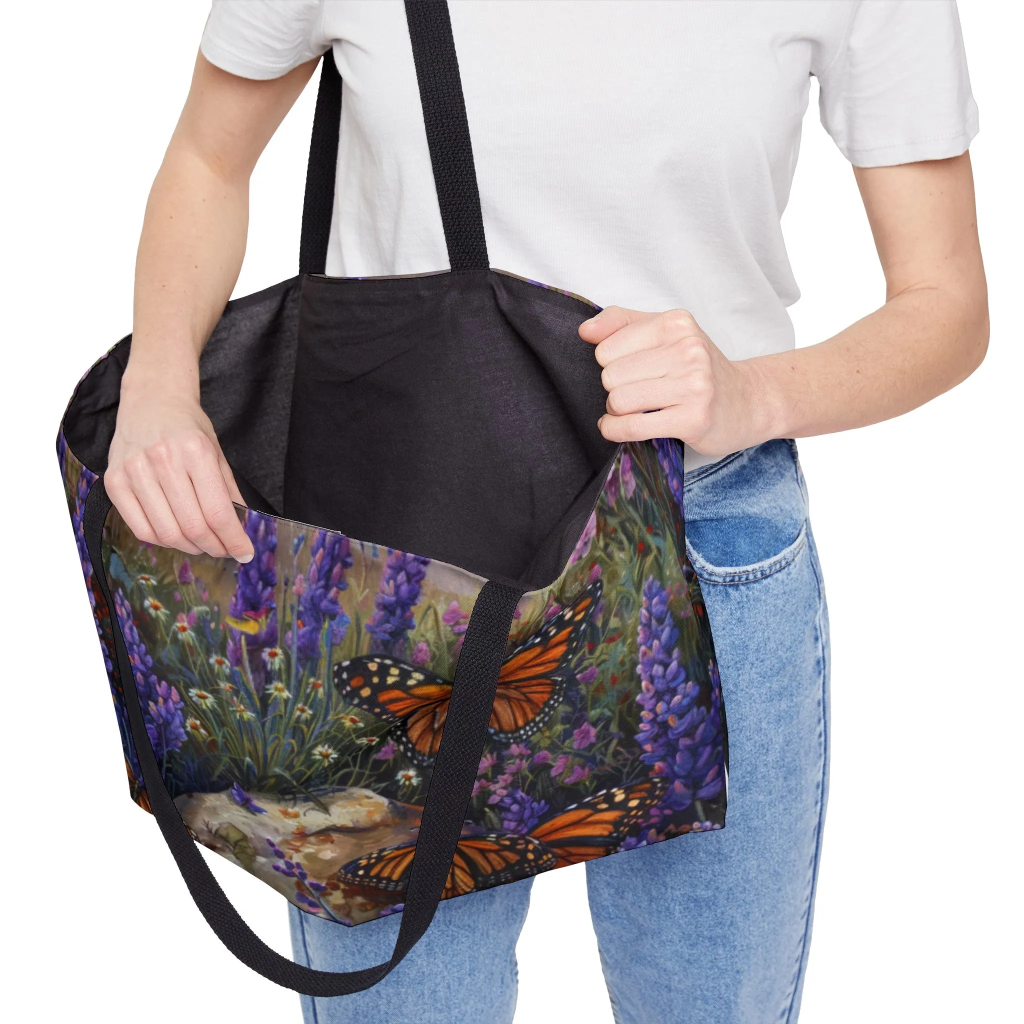 Butterfly Flowers 1 Weekender Tote Bag