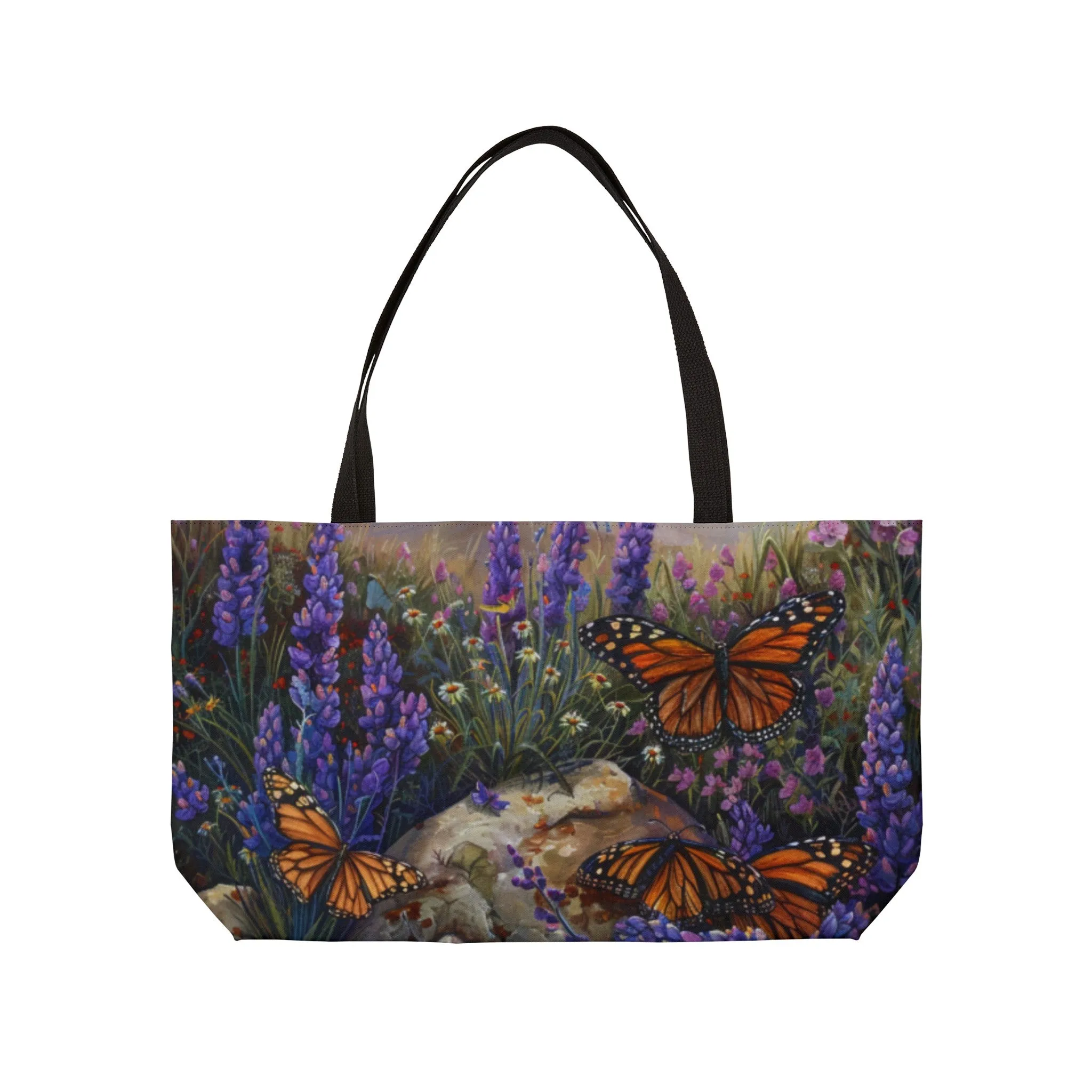Butterfly Flowers 1 Weekender Tote Bag