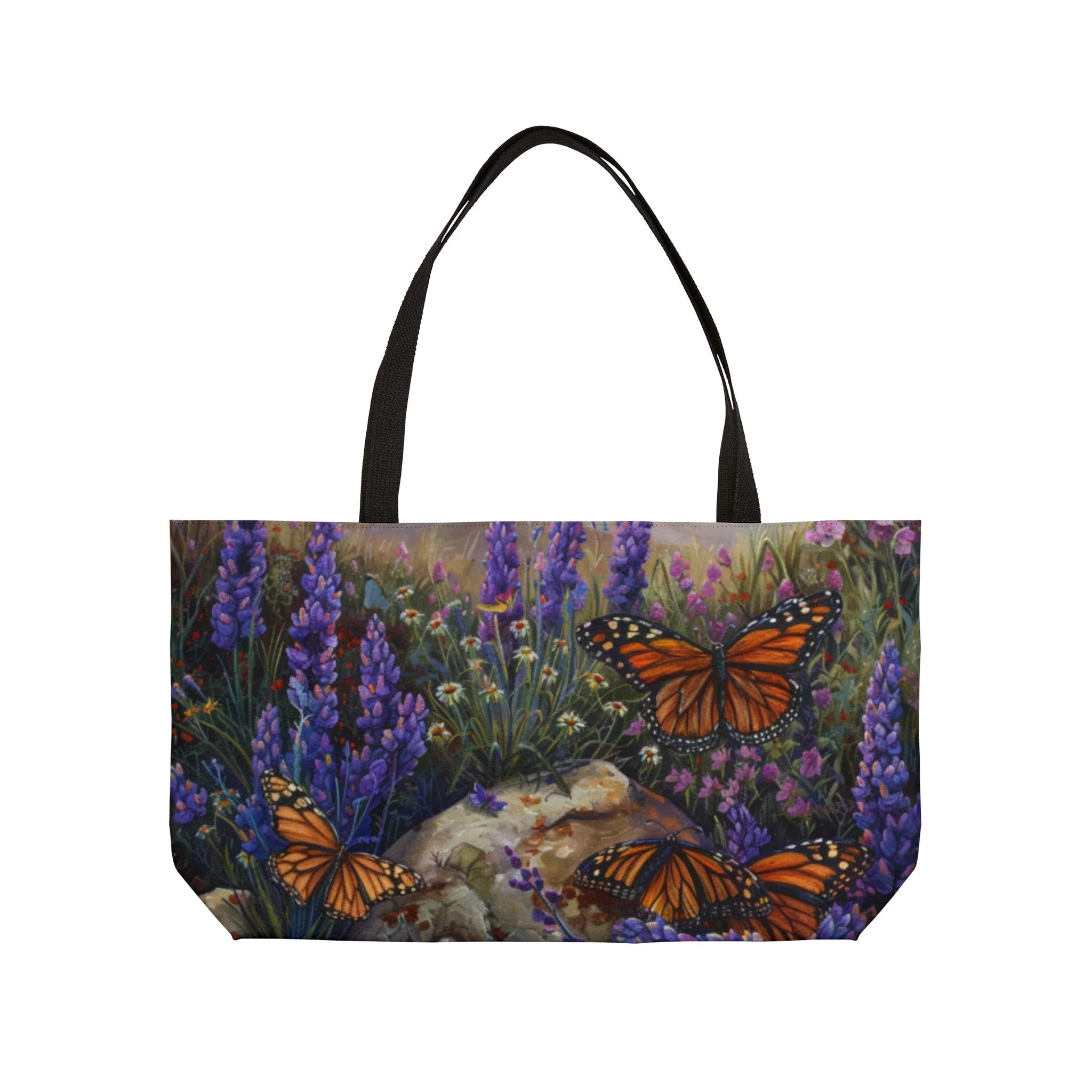 Butterfly Flowers 1 Weekender Tote Bag