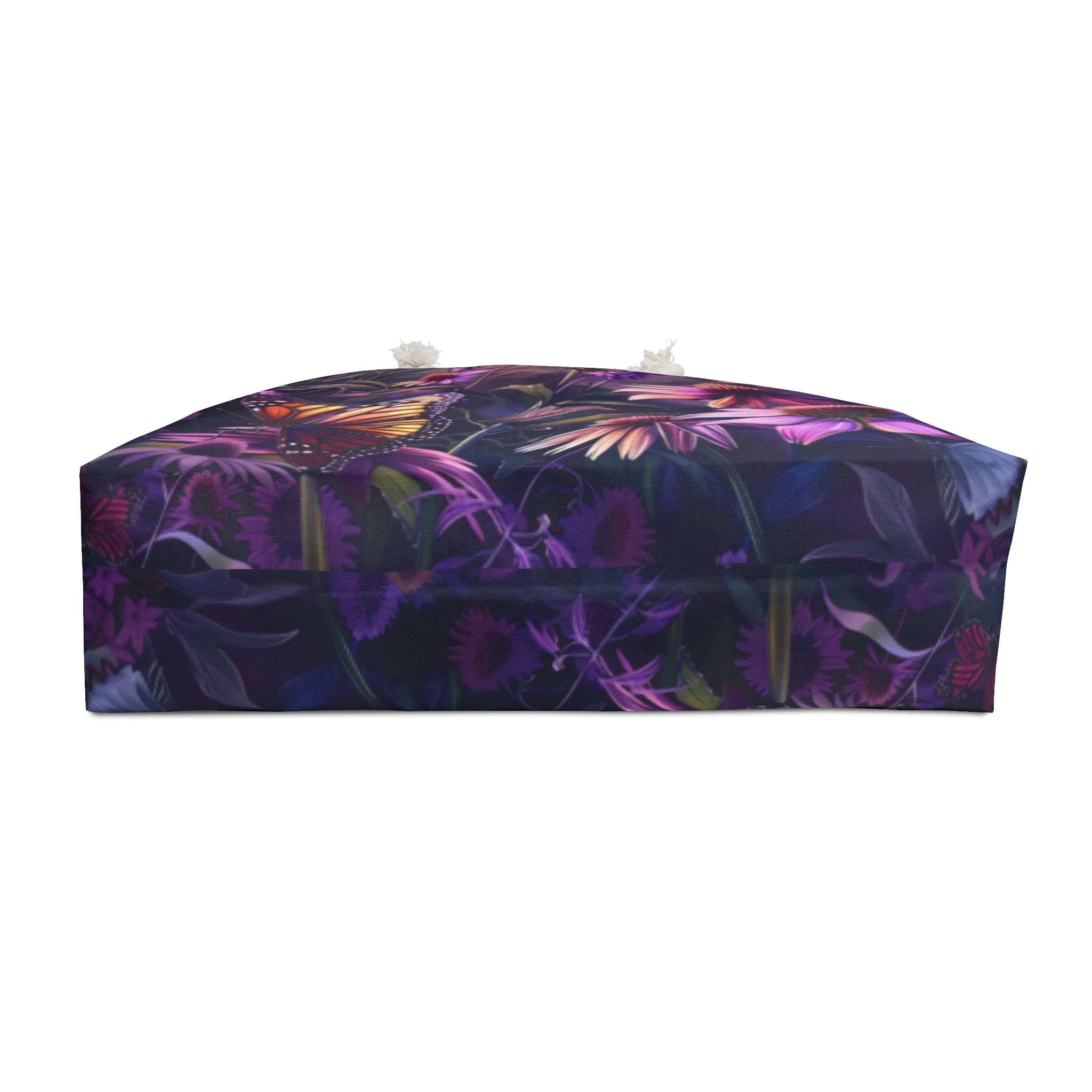 Butterfly Flowers Weekender Bag