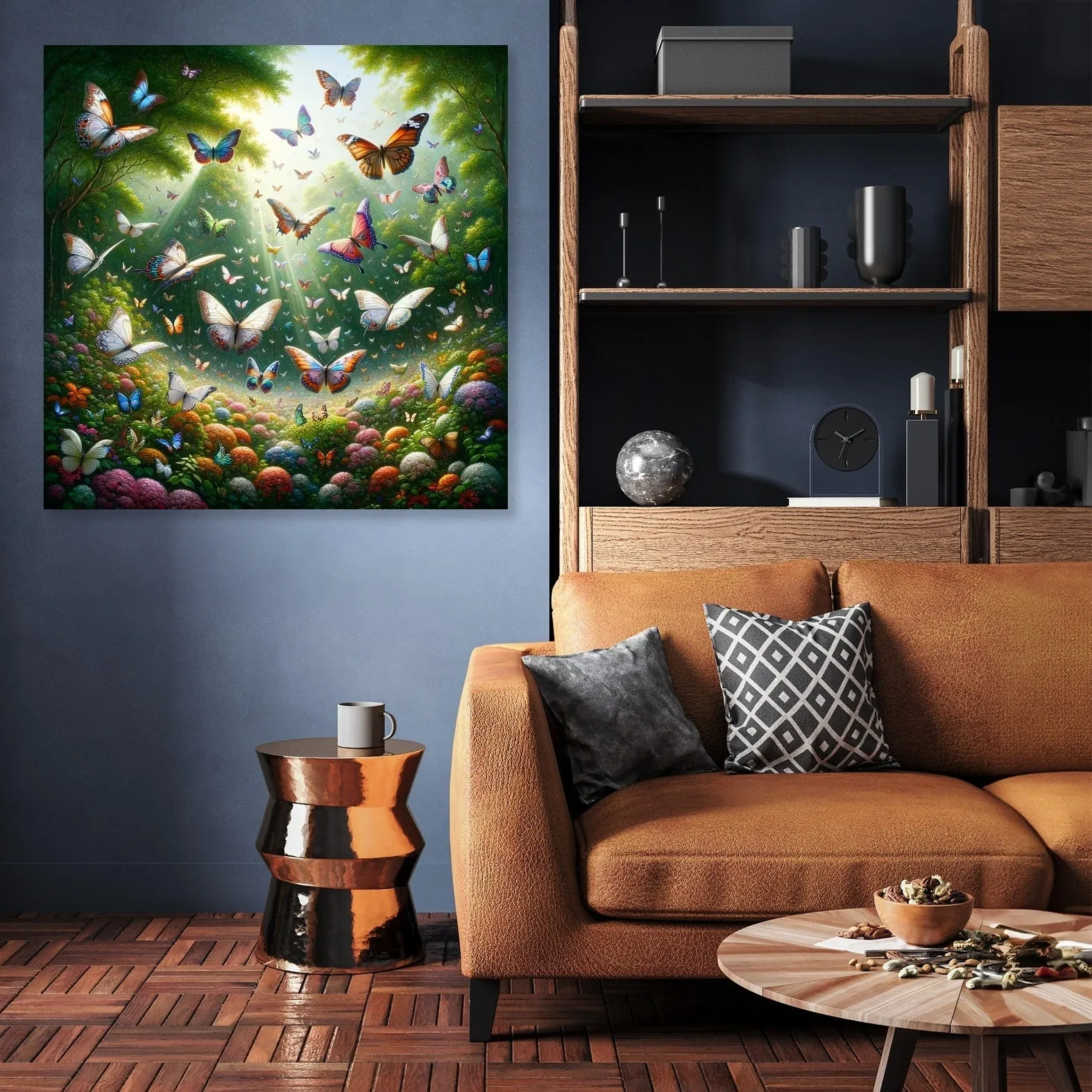 Butterfly Garden Dance Canvas