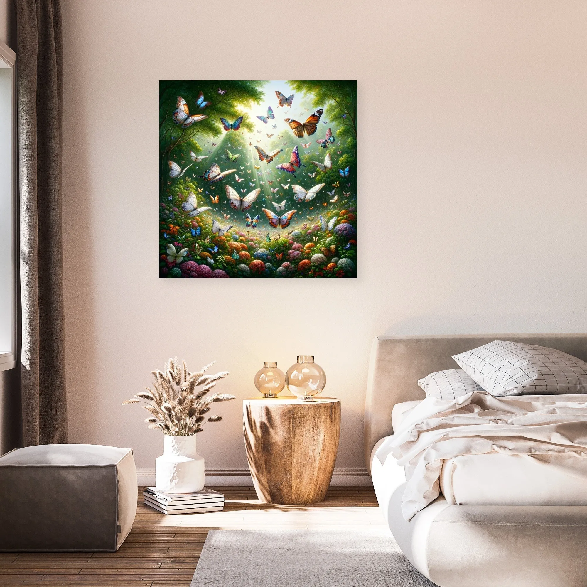 Butterfly Garden Dance Canvas