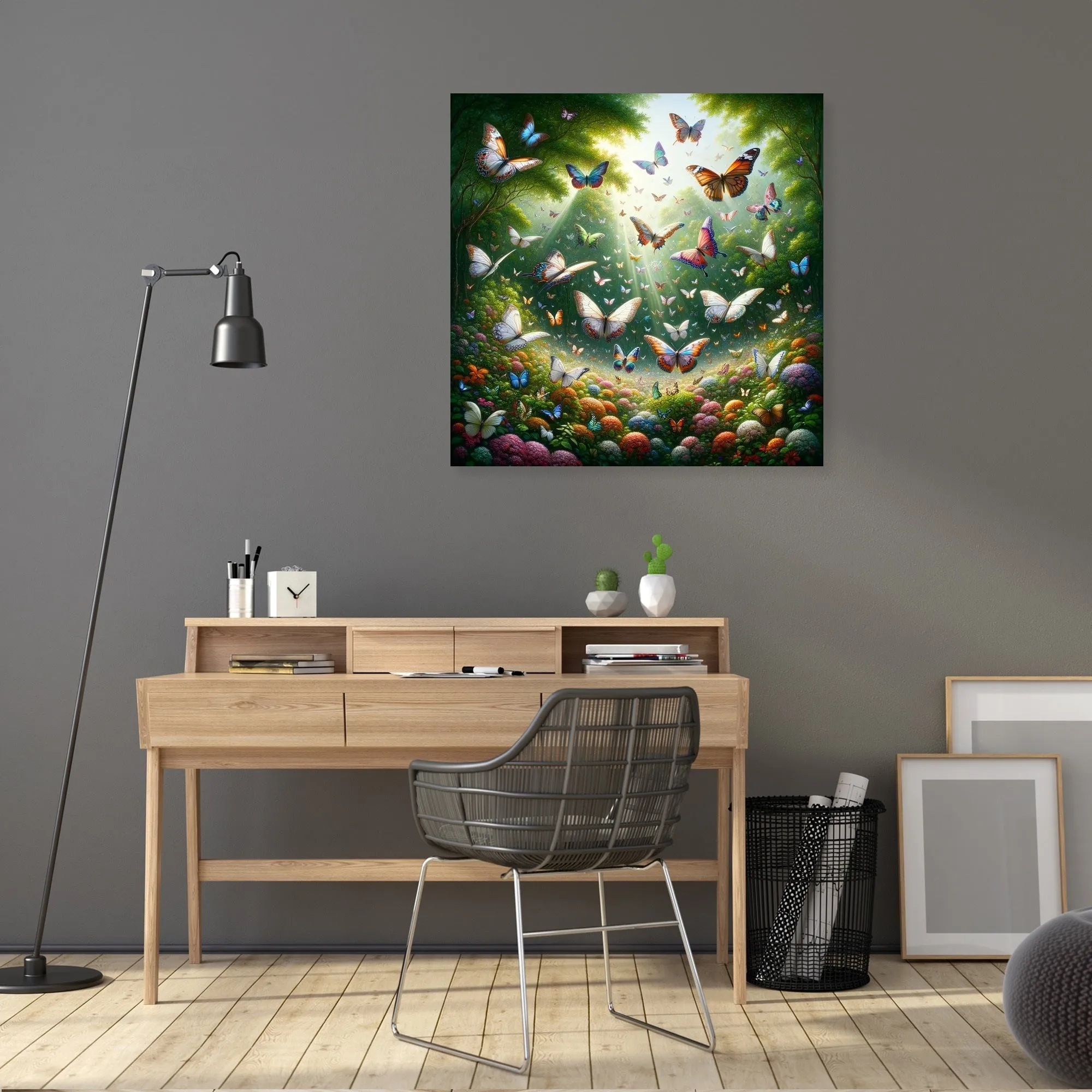 Butterfly Garden Dance Canvas