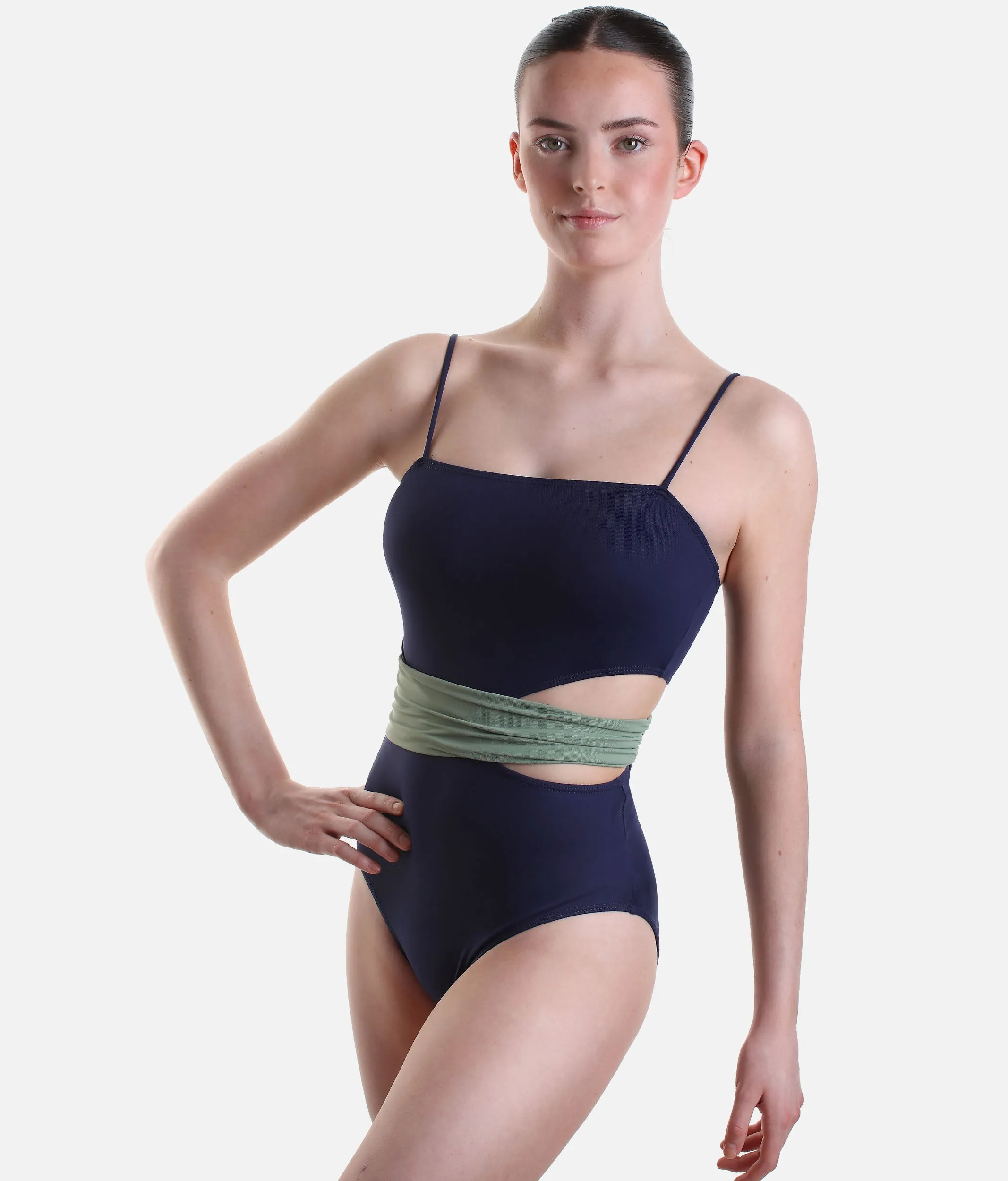 Camisole Dance Leotard, Unique Design - RDE2576