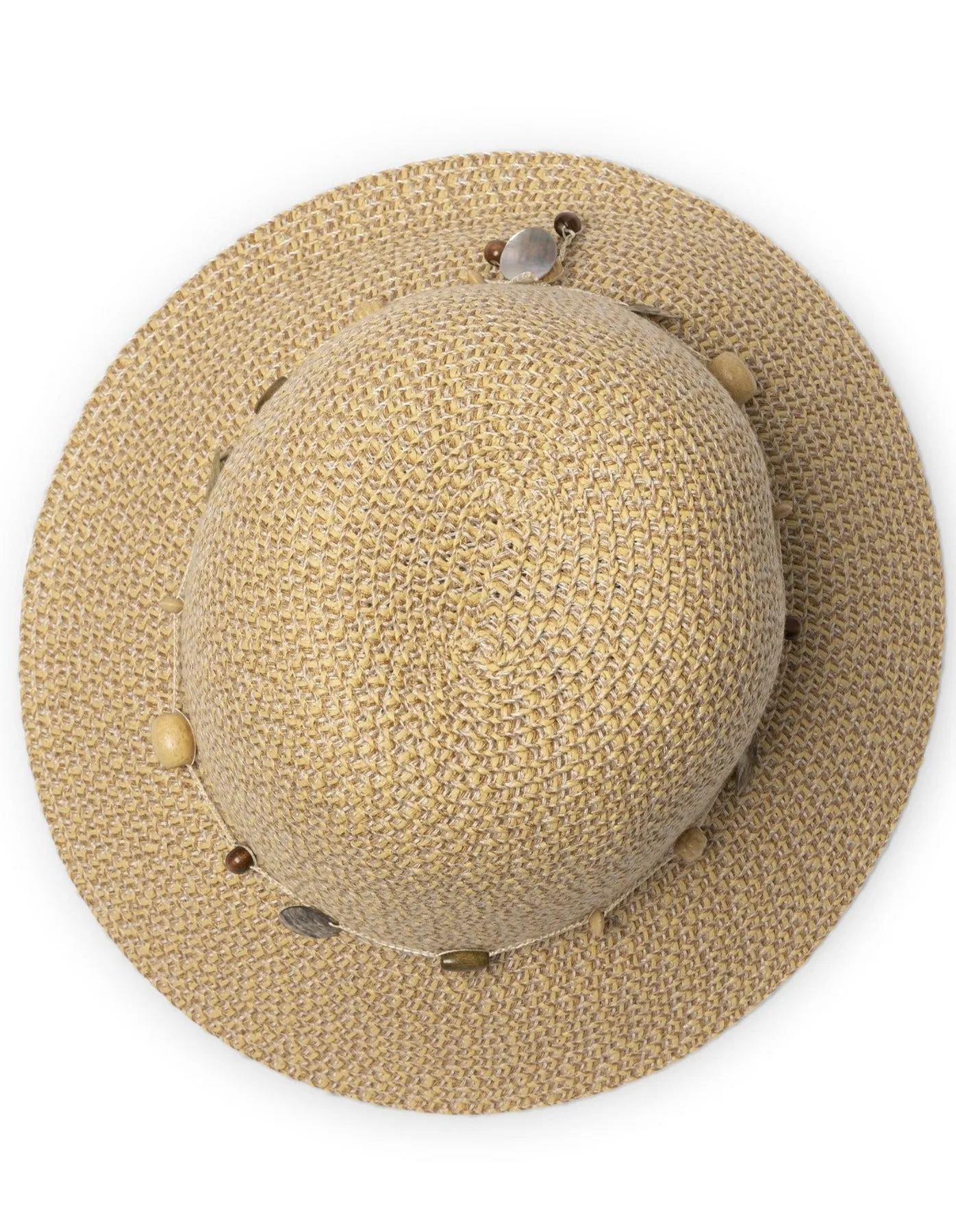 Cancer Council Bohemian Bucket Style Hat - Natural
