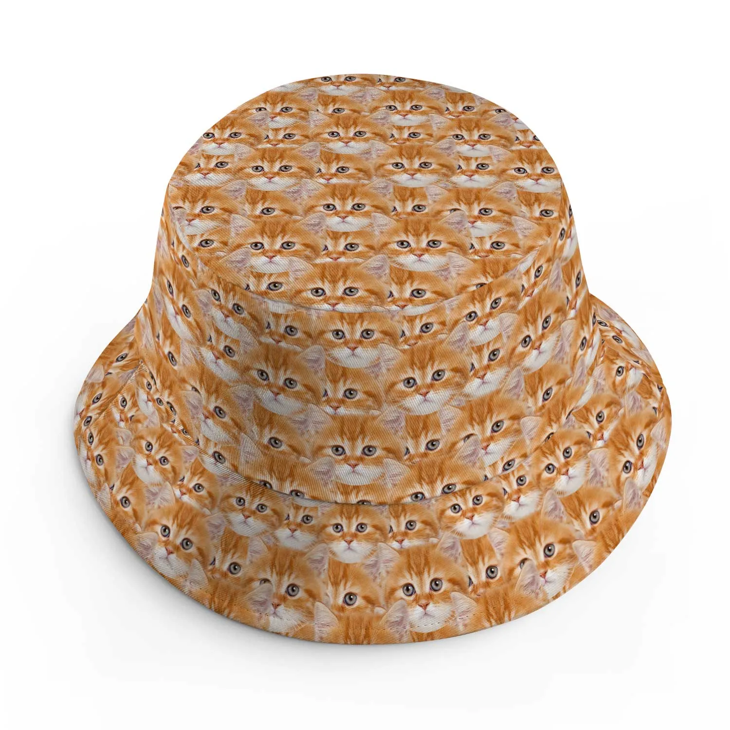 Cat Mash Custom Bucket Hat