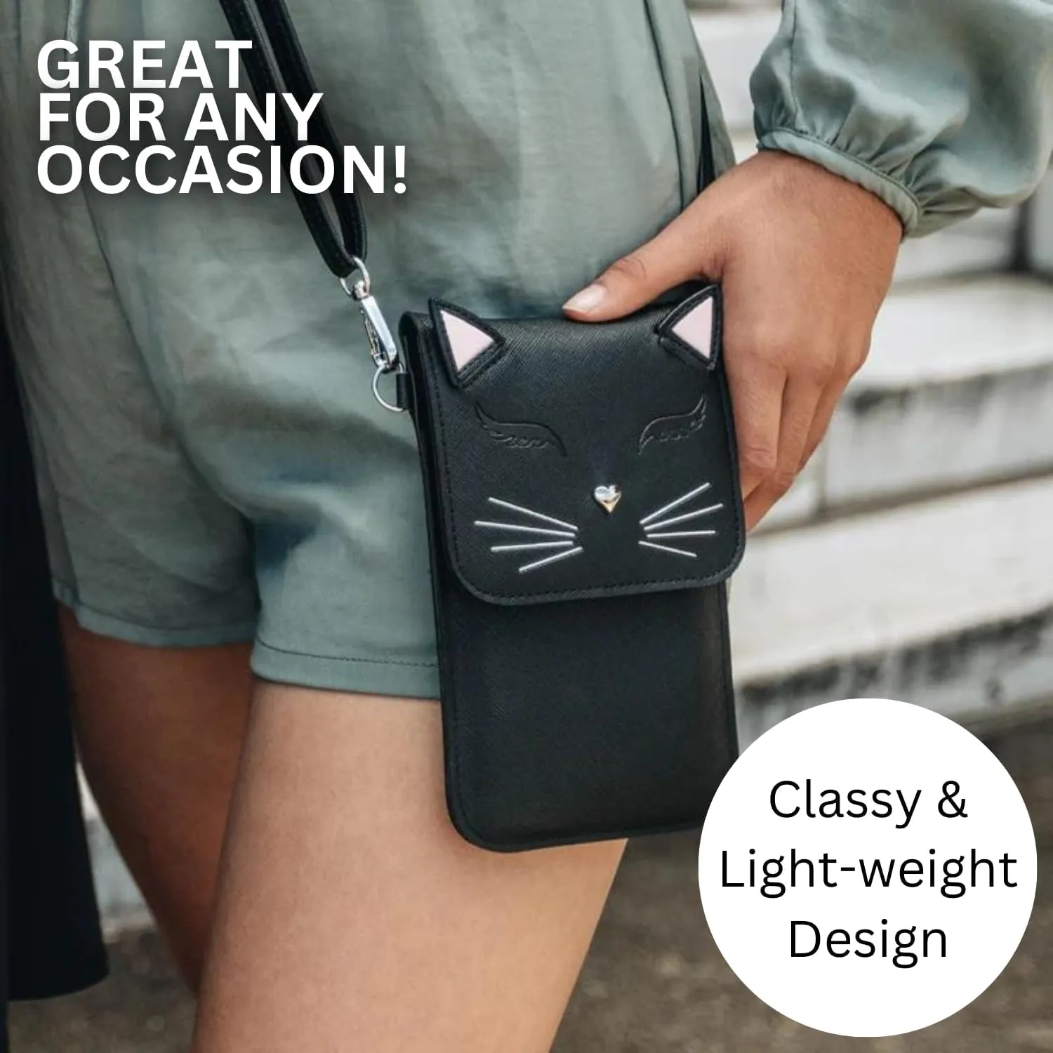 Cell Phone Purse - Touch Screen Women’s Crossbody Handbags (Just For Fun) - Cell Phone Purse