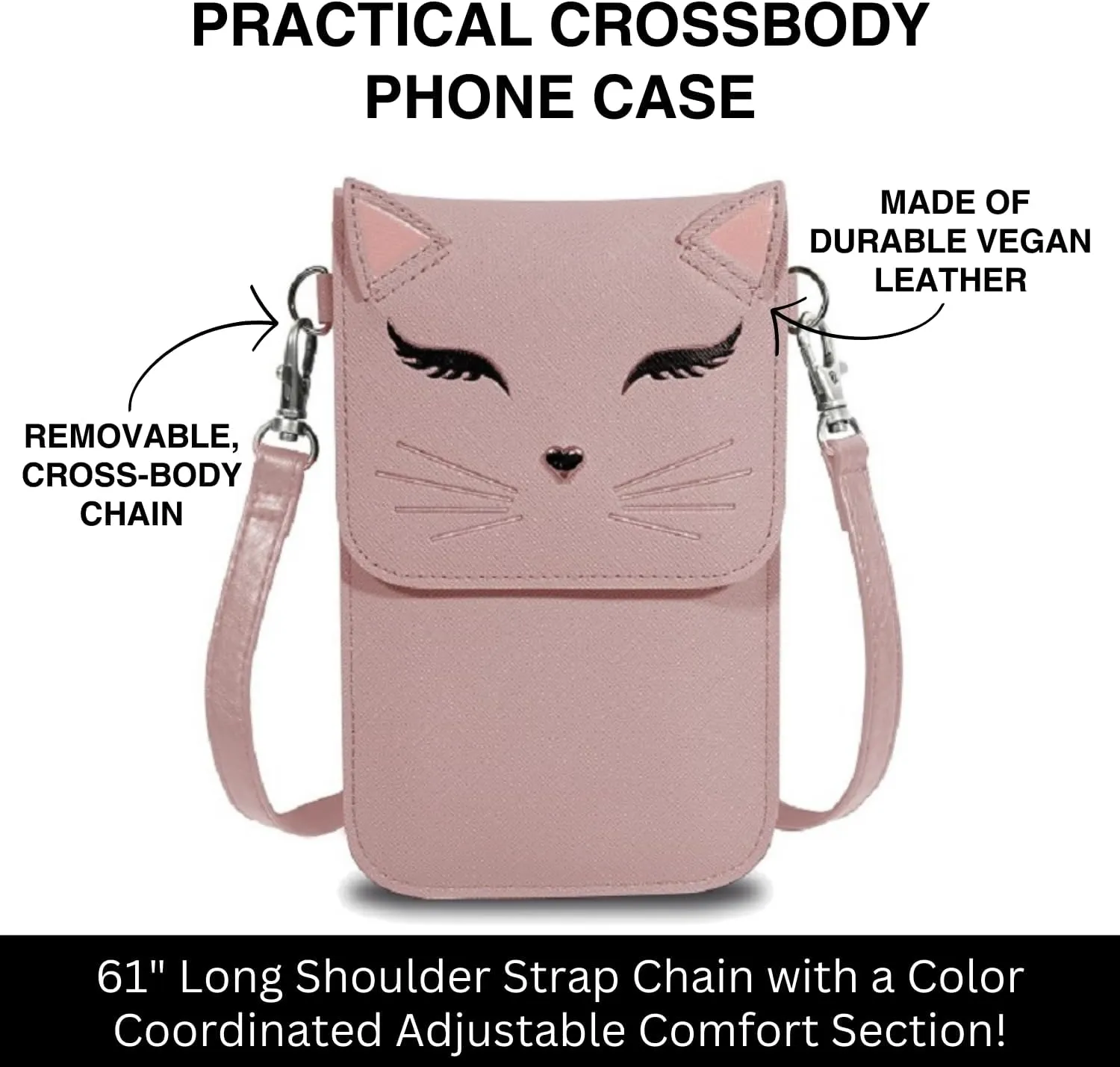 Cell Phone Purse - Touch Screen Women’s Crossbody Handbags (Just For Fun) - Cell Phone Purse