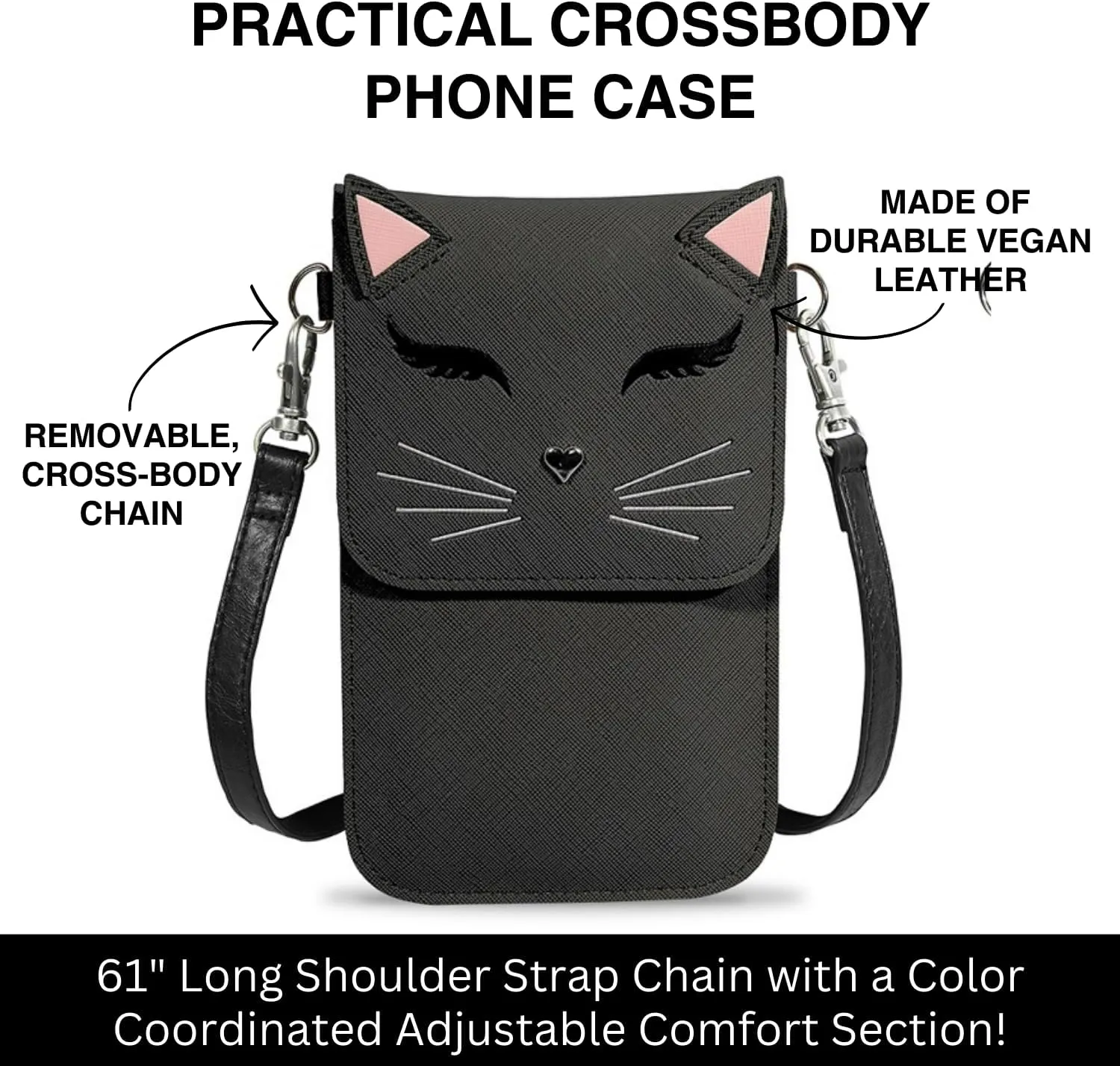 Cell Phone Purse - Touch Screen Women’s Crossbody Handbags (Just For Fun) - Cell Phone Purse