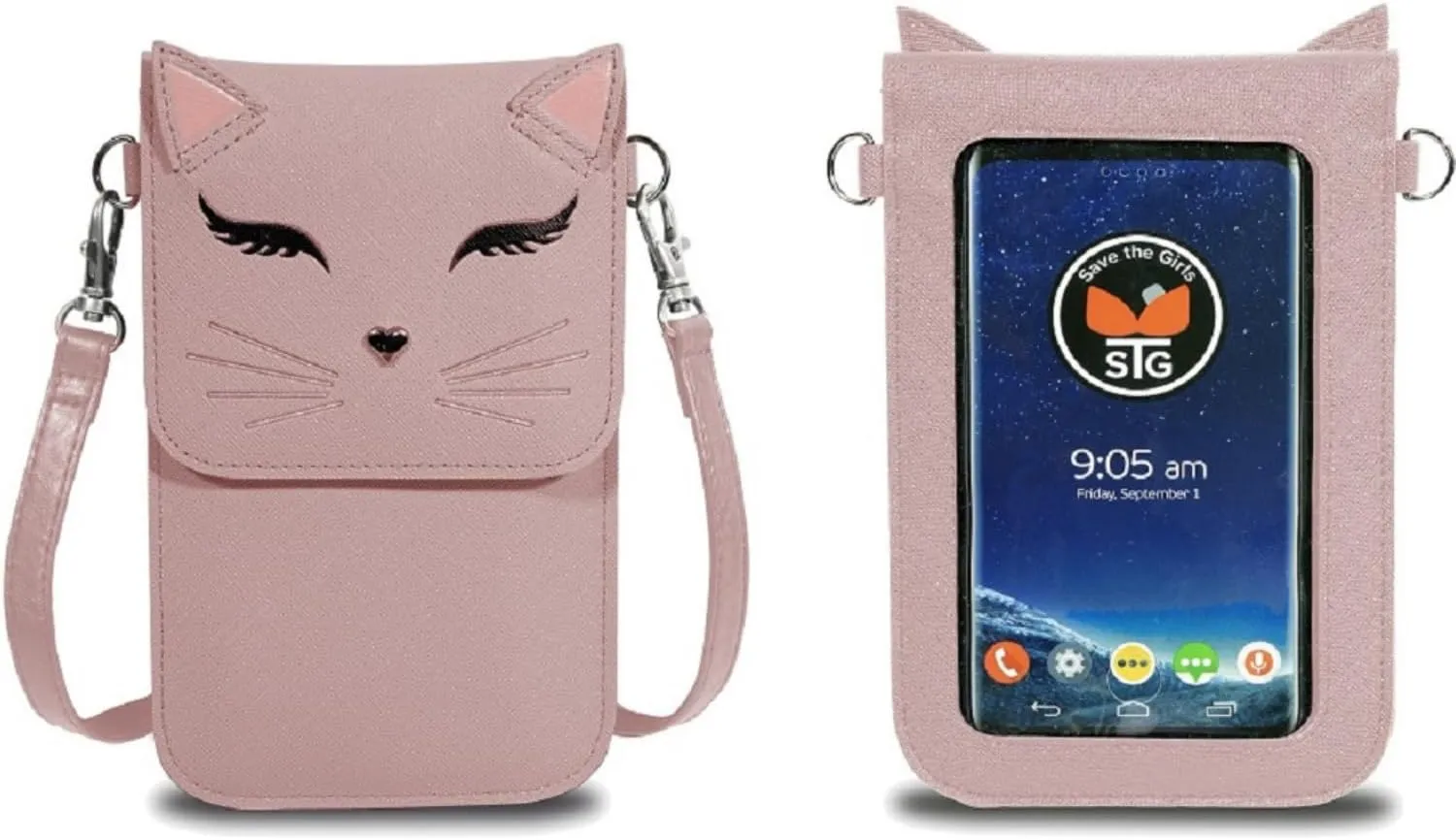 Cell Phone Purse - Touch Screen Women’s Crossbody Handbags (Just For Fun) - Cell Phone Purse