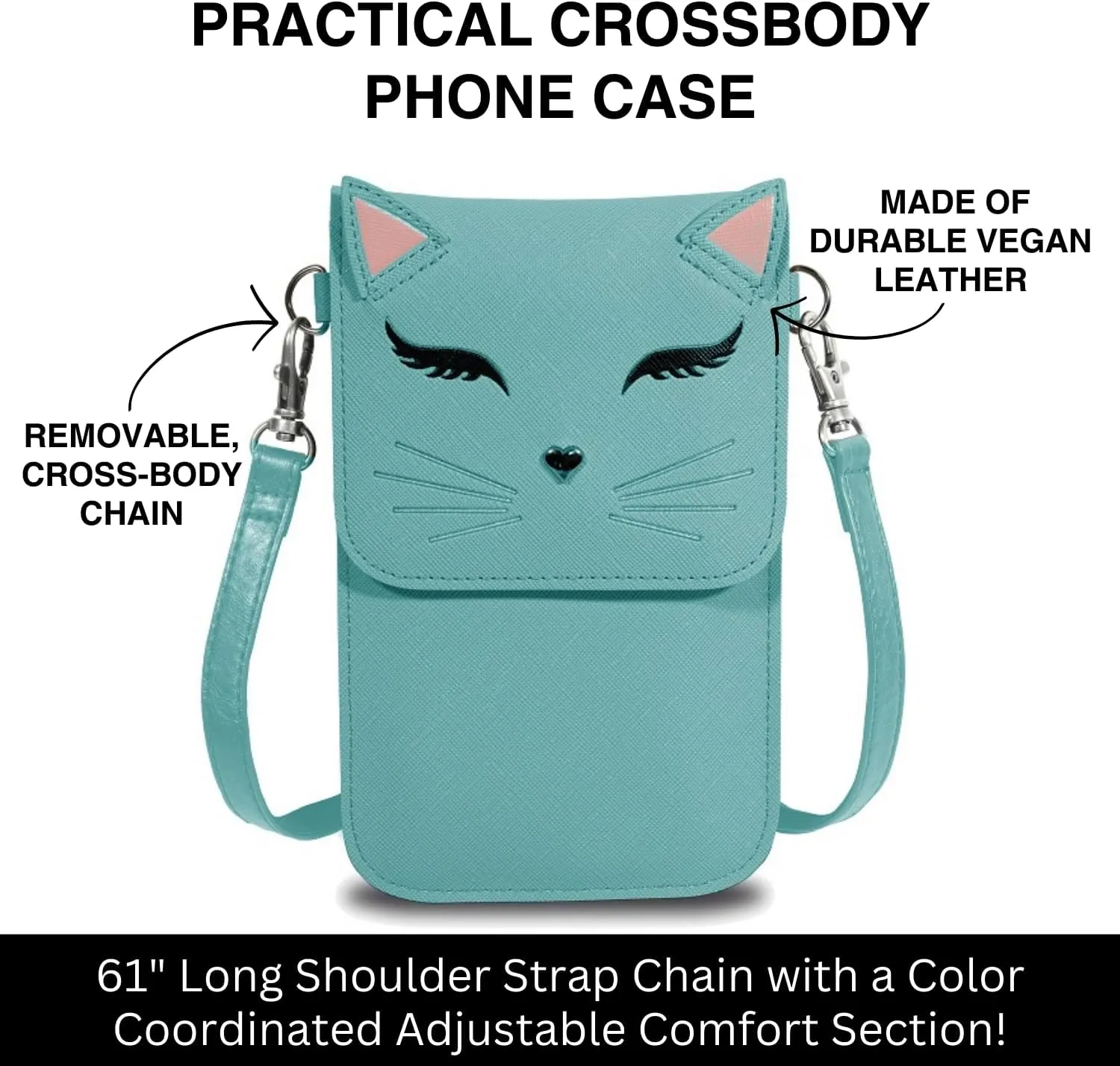 Cell Phone Purse - Touch Screen Women’s Crossbody Handbags (Just For Fun) - Cell Phone Purse