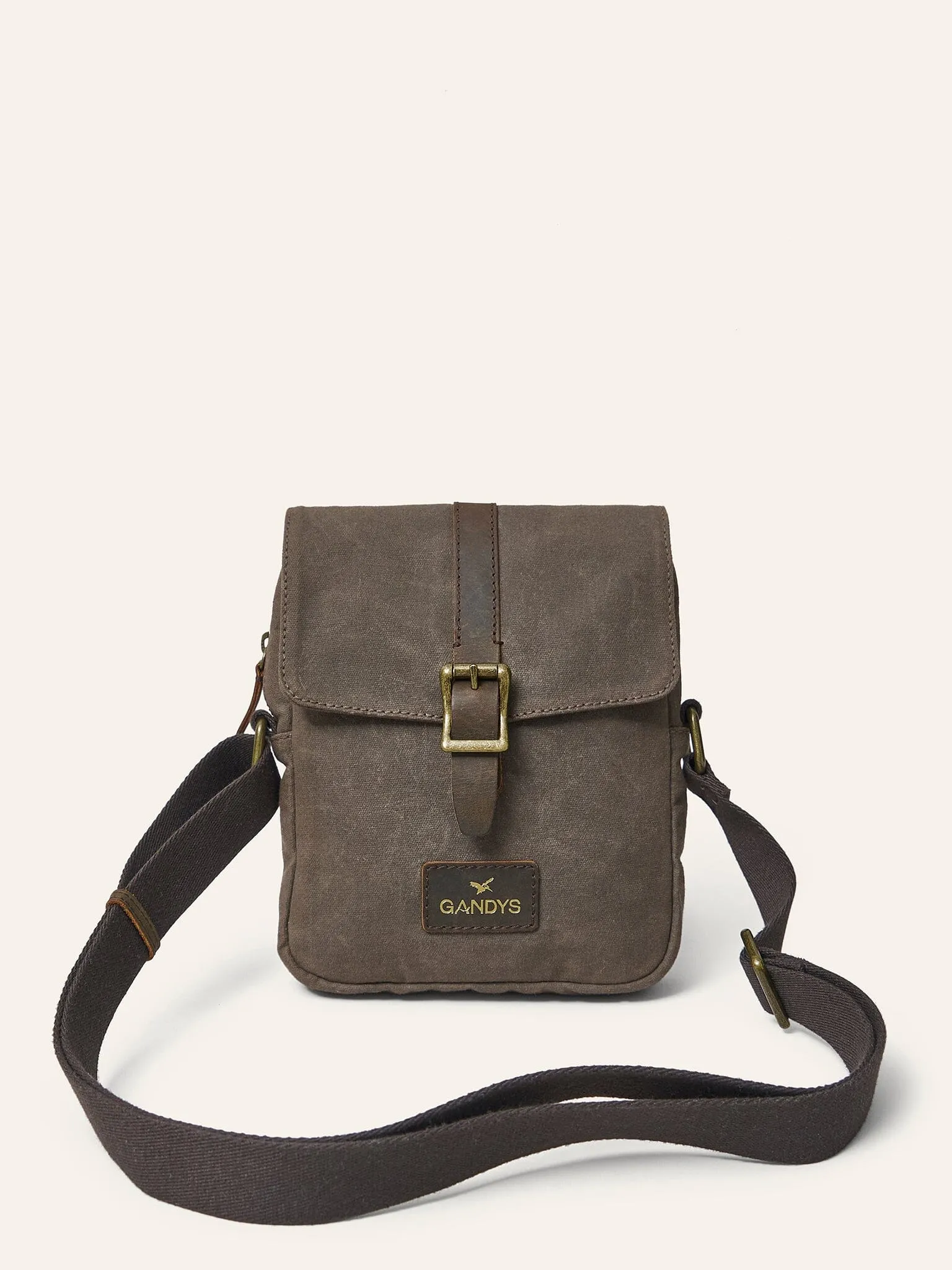 Chestnut Ipanema Waxed Cotton Classic Crossbody