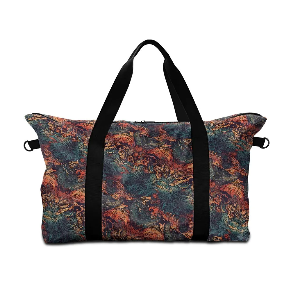 Chinese Dragon and Phoenix Lightweight luggage